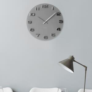KARLSSON Nástěnné hodiny Vintage kulaté šedé ∅ 35 cm