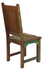 Židle v "Goa" stylu z teakového dřeva, 45x45x106cm (1C)