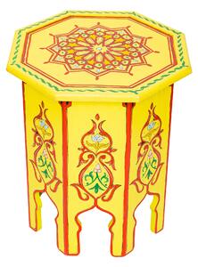 Orientální dřevěný stolek Aras