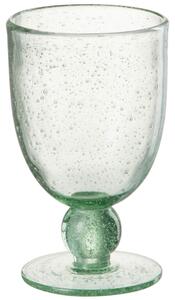 Zelená sklenice na víno J-Line Lina 370 ml