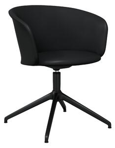 HEM Židle Kendo 4-star Return, Black Leather, Black