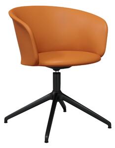 HEM Židle Kendo 4-star Return, Cognac Leather, Black