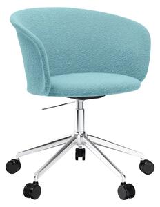 HEM Židle Kendo 5-star Castors, Icicle, Aluminium