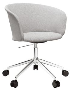 HEM Židle Kendo 5-star Castors, Porcelain, Aluminium