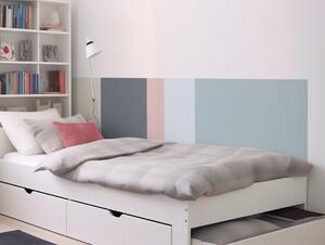 FUGU Ochrana za postel - barevná paleta FBK-02 Varianta tapety: Delší strana postele 200x65 cm