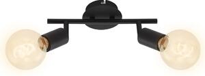 BRI 2868-025 Bodové svítidlo 27,5 cm 2x E27 60W černá - BRILONER