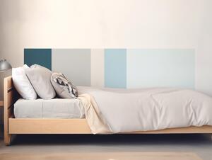 FUGU Ochrana za postel - barevná paleta FBK-05 Varianta tapety: Delší strana postele 200x65 cm