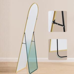 SONGMICS Volně stojící zrcadlo Bleer 160 cm zlaté III