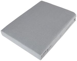 ELASTICKÉ PROSTĚRADLO, žerzej, antracitová, 100/200 cm Esposa - Prostěradla