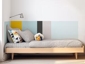 FUGU Ochrana zdi za postel- barevná paleta FBK-08 Varianta tapety: Delší strana postele 200x65 cm