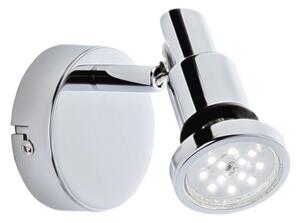 BRI 2992-018 LED bodové svítidlo pr. 8 cm 1xGU10 4,8W 400lm chrom - BRILONER