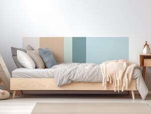 FUGU Ochrana za postel - barevná paleta FBK-11 Varianta tapety: Delší strana postele 200x65 cm