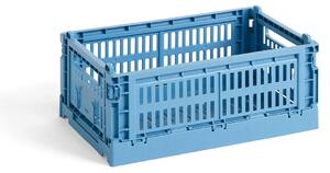 HAY DESIGN Úložný box Colour Crate Small "Sky Blue" HAY