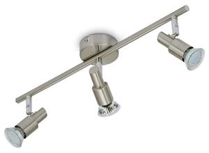 BRI 2907-032 Bodové svítidlo 47,5 cm 3xGU10 9W 840lm matný nikl - BRILONER