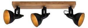 BRI 2901-035 Bodové svítidlo 50 cm 3x E14 25W černá - BRILONER