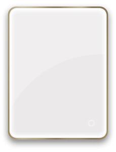 Oltens Nordlis zrcadlo 60x80 cm obdélníkový s osvětlením s vyhřívací podložkou 64119510