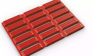 Univerzální PVC rohož Laguna 0,6 x 10 m - Červená