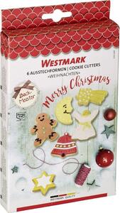 Westmark Sada vykrajovátek Veselé Vánoce, 6 ks