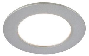 BRILO 7599034 3ks sada CTS vestavné svítidlo, 8,5 cm, 4W, 300lm matný chrom - BRILO
