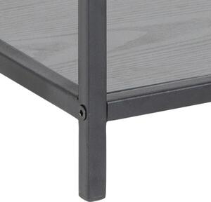 Noční stolek Benato (42x63x35 cm, černá)