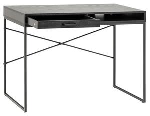 Psací stůl Benato (110x75x45 cm, černá)