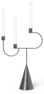 Svícen Avant "Black" ferm LIVING