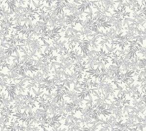 A.S. Création | Vliesová tapeta na zeď Attractive 2 39028-1 | 0,53 x 10,05 m | bílá, metalická, šedá