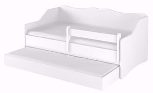 Dvojitá dětská postel LULU 160x80 cm - Bílá