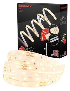 BRI 2156224 Pimp Your Stripe prodlužovací sada LED Strip 4m, teplá bílá, zkratitelná, On/Off - BRILONER