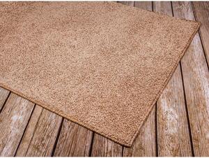 Kusový koberec SHAGGY WIKI – cappucino hnědý - 200x200 cm