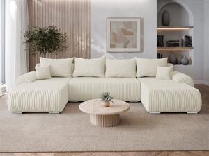Rohová sedací souprava Torelineso U Sztruks, Potah: Ambience 02 5903211513473