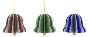 OYOY LIVING DESIGN Sada papírových ozdob "Bell Ornament" OYOY