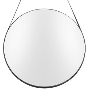 PRESENT TIME Kulaté zrcadlo Balanced Round černé ∅ 47 cm