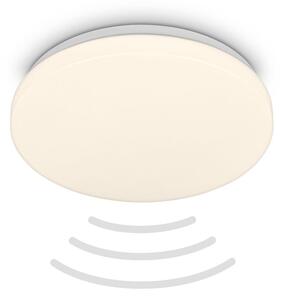 BRILO 3827016 Walk LED stropní svítidlo IP54, 3m dosah čidla, pohybové čidlo bílé - BRILO