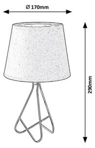Stolní lampa Rabalux 2774 Blanka