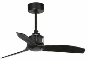 FARO JUST FAN XS, černá, stropní ventilátor s DC motorem 81cm