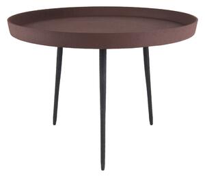LEITMOTIV Konferenční hnědý stolek Nimble ∅ 50 cm × 36 cm