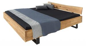 Dřevěná postel 160×200 Admiral z masivu dubu