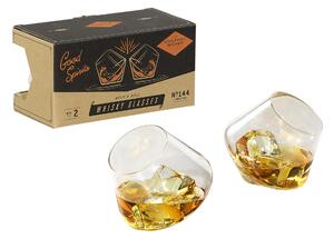 Sklenice na whisky Rocking Whisky Glasses - set 2 ks