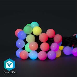 SmartLife Dekorativní LED Party Lights Wi-Fi RGB 48 LED's 10.8 m Android™ / IOS (WIFILP02C48) WIFILP02C48