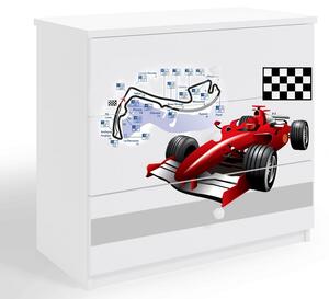 Kocot Dětská komoda - formule Barva: bílá