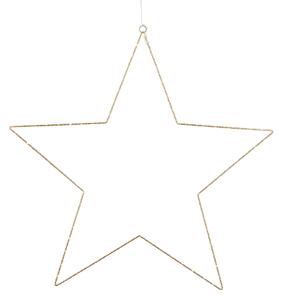 Sirius LED dekorace Liva Star Gold Ø70cm (80 LED světel)
