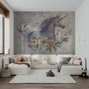 Fototapety Jednorožec, Fototapety dětské, Fototapety pro dívku, u95411 : uwalls.cz