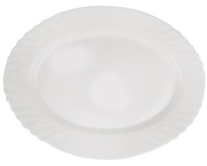Servírovací talíř LUNA vlnky 35x26,5 cm