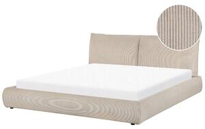 Postel Manšestr VINAY 180 x 200 cm Taupe
