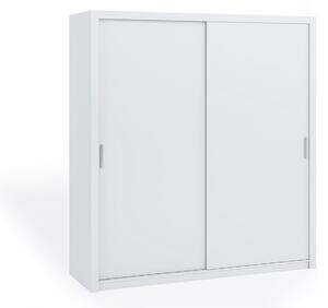 GAB - Posuvná skříň BENE, Bílý mat 200 cm