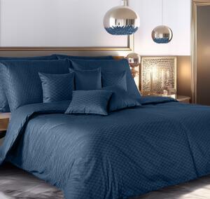Luxusní damaškové povlečení Industrial modré: 140x200cm, 70x90cm
