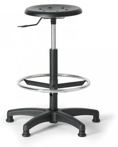Laboratorní stolička Biedrax Z9516 s kluzáky