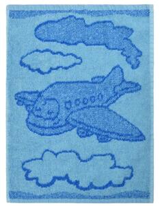 Profod Dětský ručník Plane blue, 30 x 50 cm