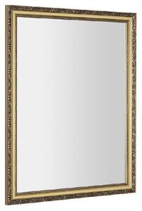 Sapho Bohemia - Zrcadlo v dřevěném rámu 686x886 mm, zlatá NL483